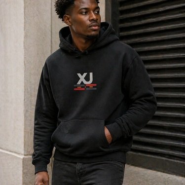 Sweat à capuche XJ, photo originale